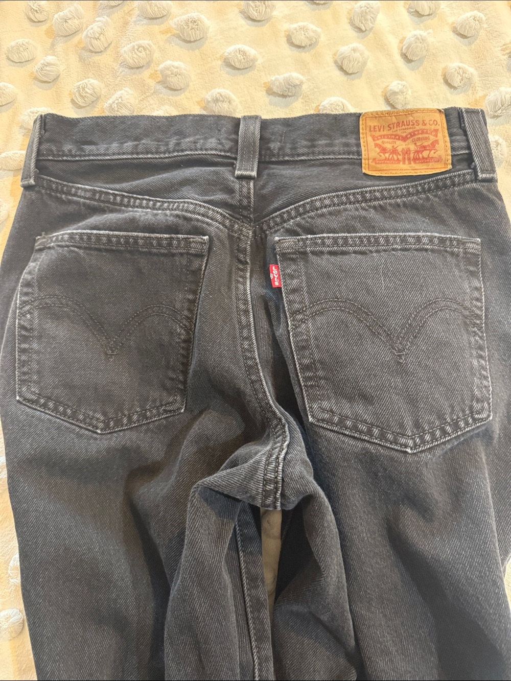 Levi's ‘94 Baggy Black Wide Leg Jeans